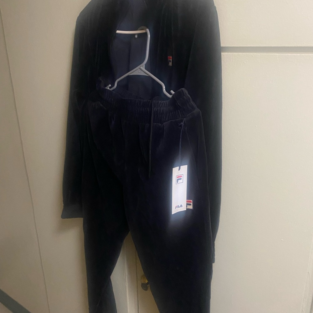 Fila Black Track Pants & Joggers